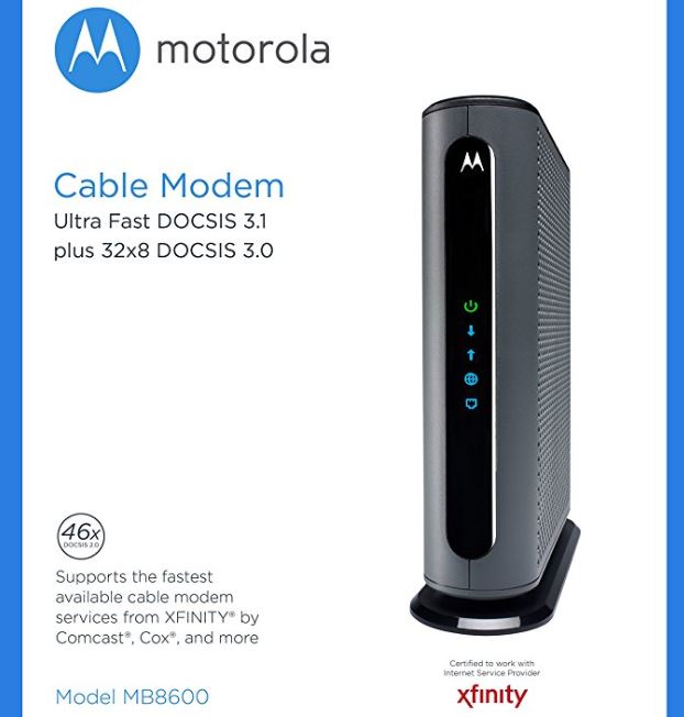 Motorola cable modems comparison
